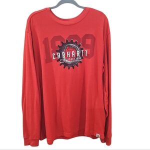 CARHARTT Mens Long Sleeve T SHIRT SZ XL GUC